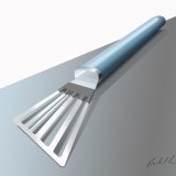 skull-web style spatula - Photoshop rendering