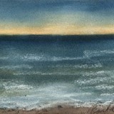 small pastel painting (sold)